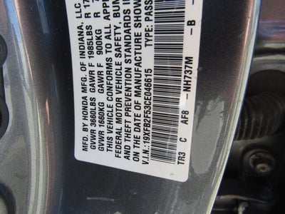 2012 Honda Civic Sdn LX