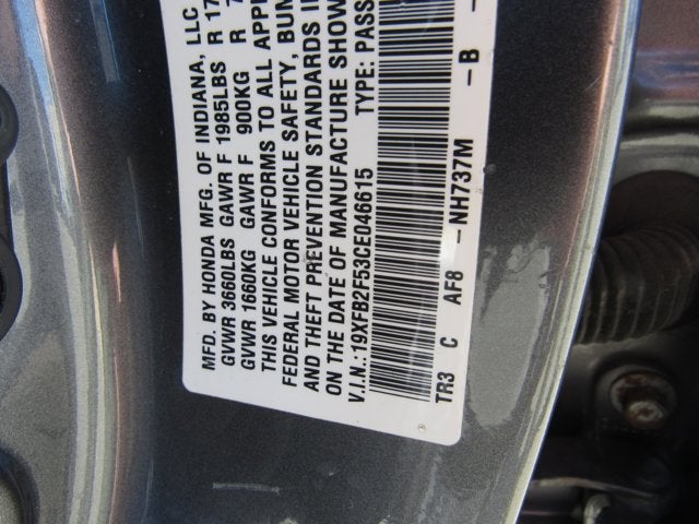 2012 Honda Civic Sdn LX