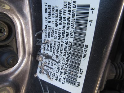 2017 Honda Civic Sedan LX