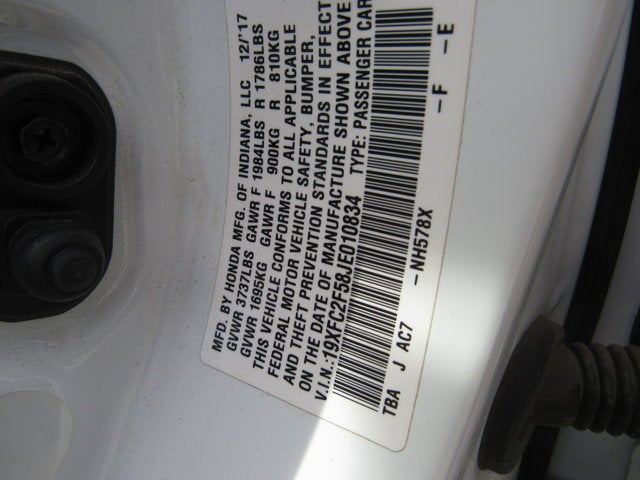 2018 Honda Civic Sedan LX