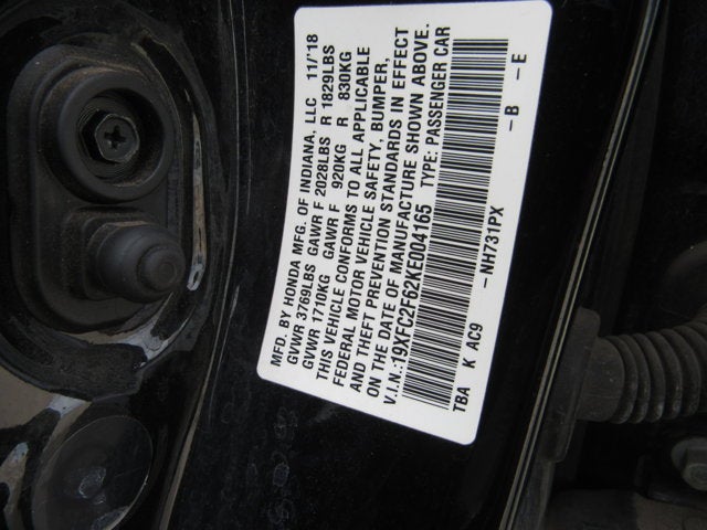 2019 Honda Civic Sedan LX