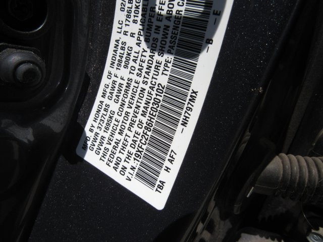 2017 Honda Civic Sedan EX