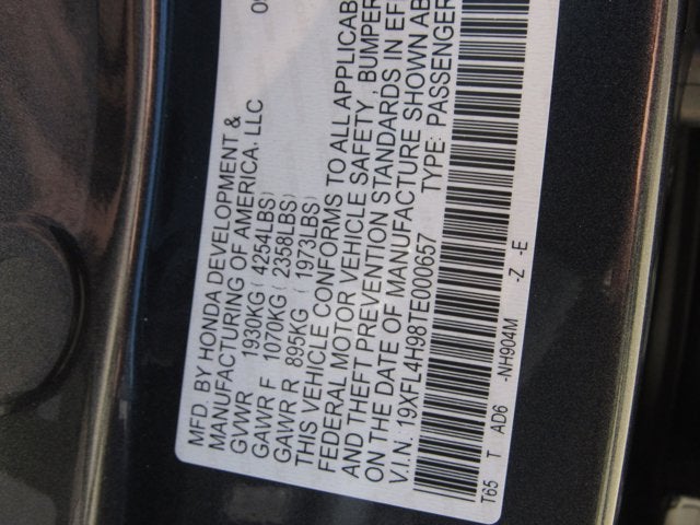 2026 Honda Civic Hatchback Hybrid Sport Touring