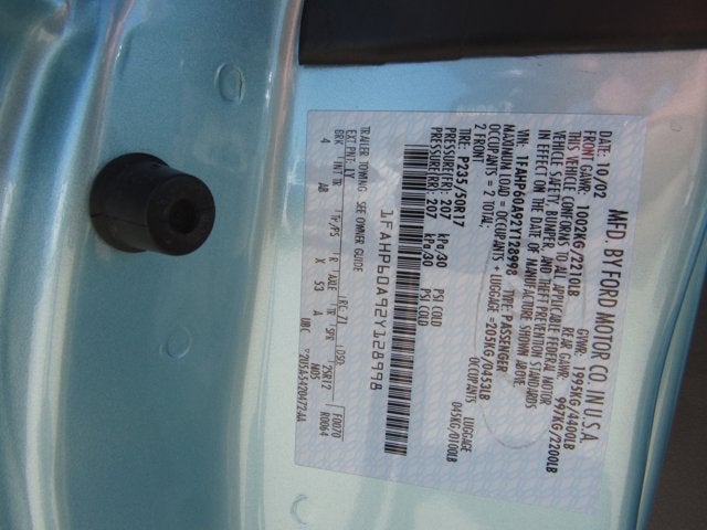 2002 Ford Thunderbird Base