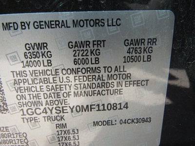 2021 Chevrolet Silverado 3500HD Work Truck