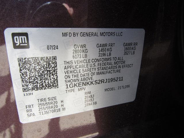 2024 GMC Acadia FWD Elevation