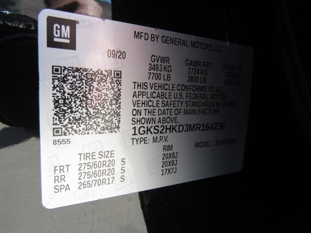2021 GMC Yukon XL AT4