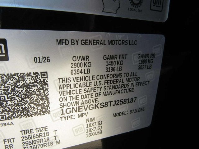 2026 Chevrolet Traverse AWD LT