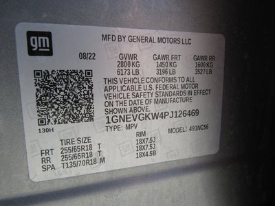2023 Chevrolet Traverse LT Cloth