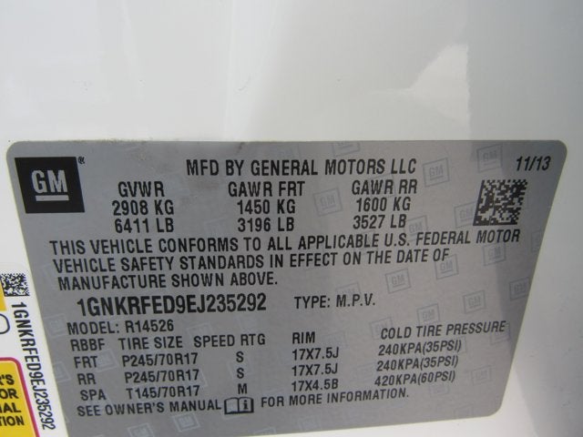 2014 Chevrolet Traverse LS