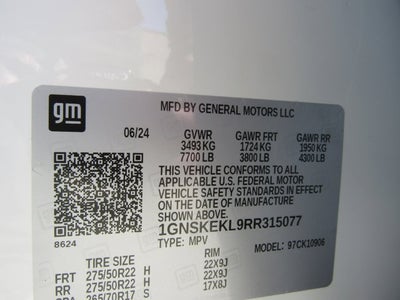 2024 Chevrolet Suburban RST