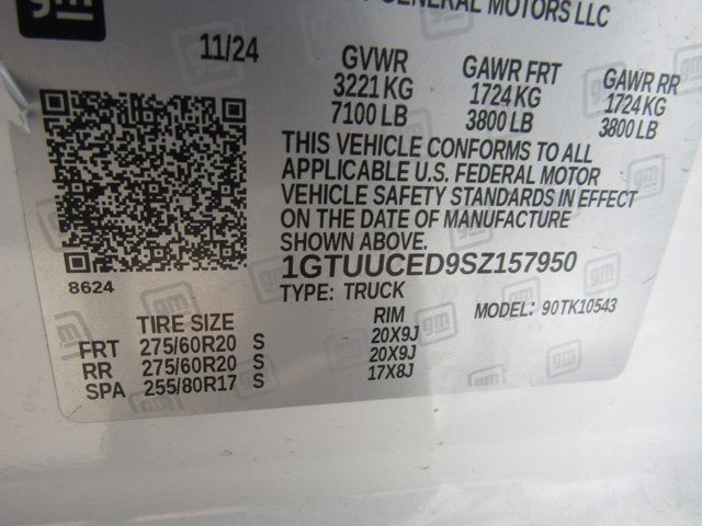 2025 GMC Sierra 1500 Elevation