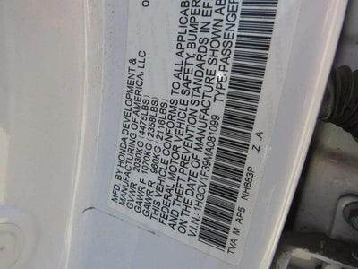 2021 Honda Accord Sedan Sport