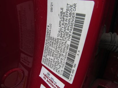 2021 Honda Accord Sedan Sport SE