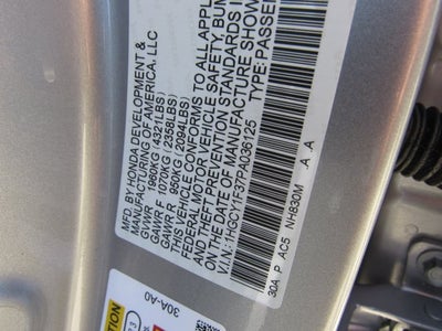 2023 Honda Accord Sedan EX