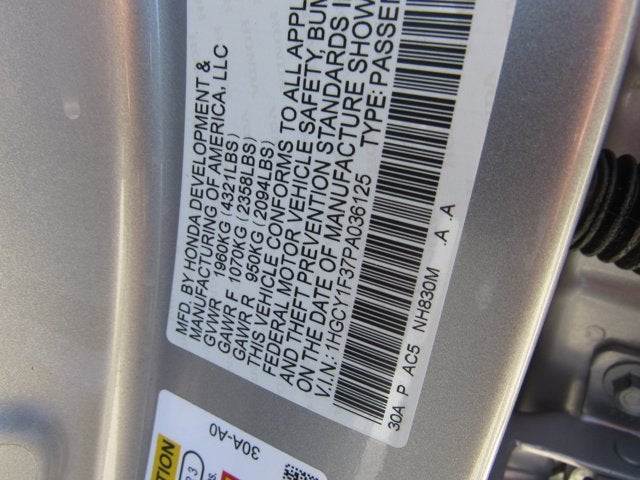 2023 Honda Accord Sedan EX