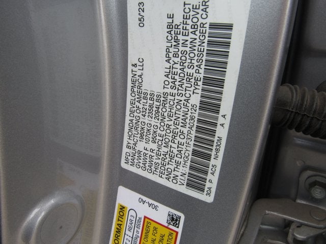 2023 Honda Accord Sedan EX