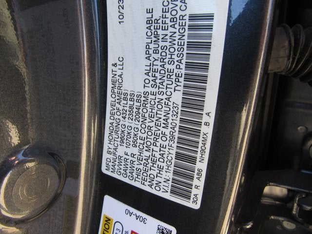 2024 Honda Accord Sedan EX