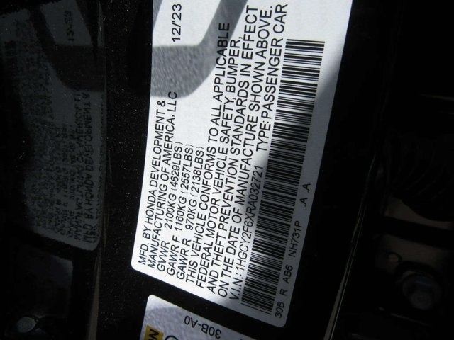 2024 Honda Accord Hybrid EX-L - Photo 6