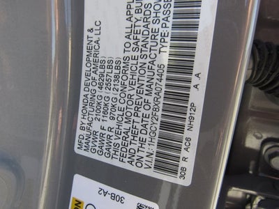 2024 Honda Accord Hybrid Touring