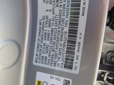 2023 Honda Civic Sedan EX