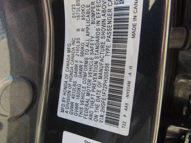 2023 Honda Civic Sedan EX