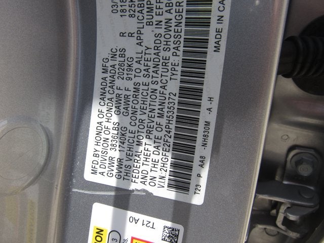 2023 Honda Civic Sedan LX