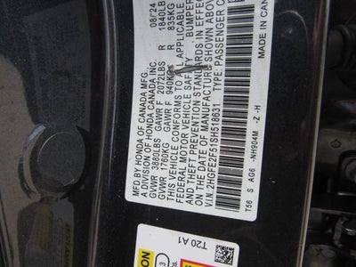 2025 Honda Civic Sedan Sport