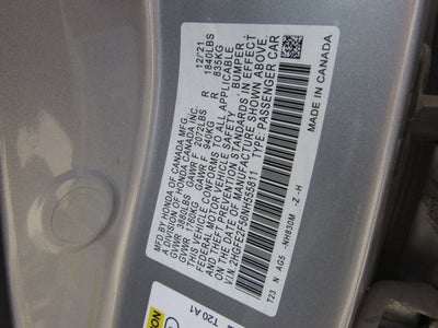 2022 Honda Civic Sedan Sport