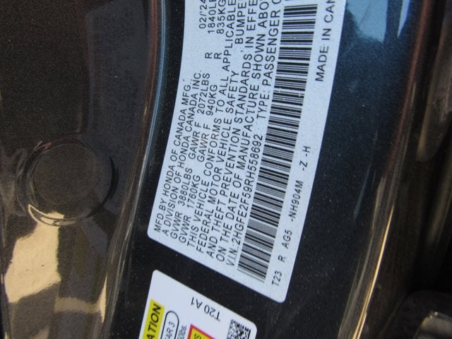 2024 Honda Civic Sedan Sport