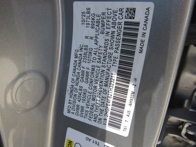 2026 Honda Civic Sedan Hybrid Sport Touring