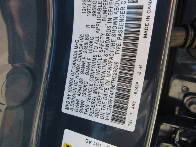 2026 Honda Civic Sedan Hybrid Sport