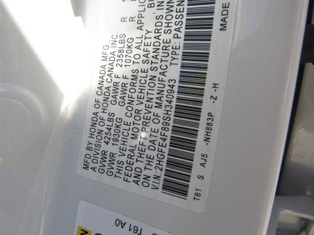 2025 Honda Civic Sedan Hybrid Sport