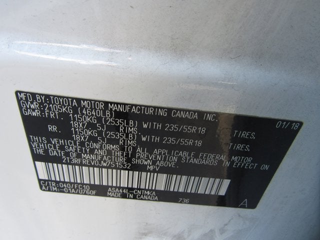 2018 Toyota RAV4 Adventure