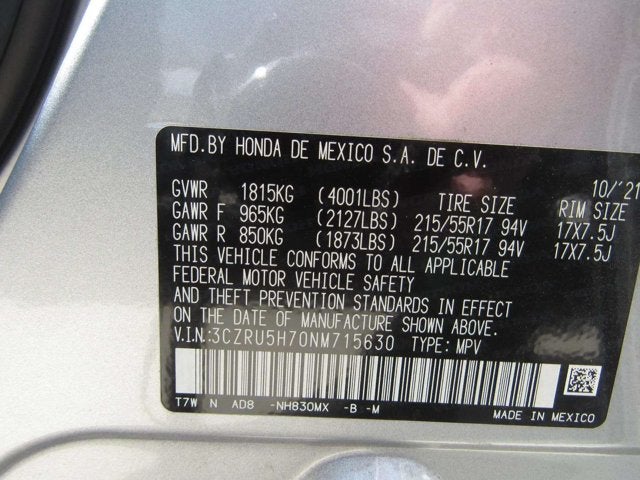 2022 Honda HR-V EX-L