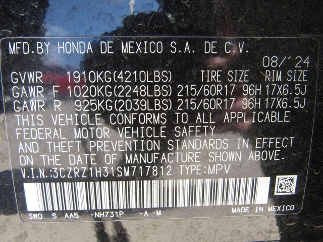 2025 Honda HR-V LX