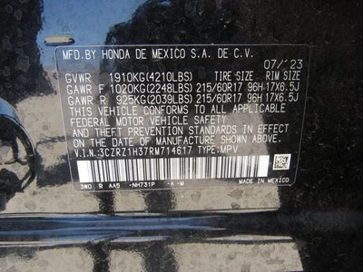 2024 Honda HR-V LX