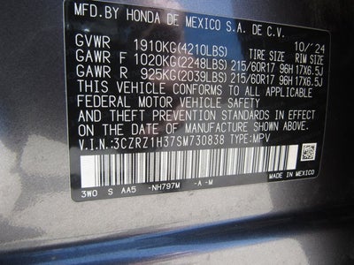 2025 Honda HR-V LX