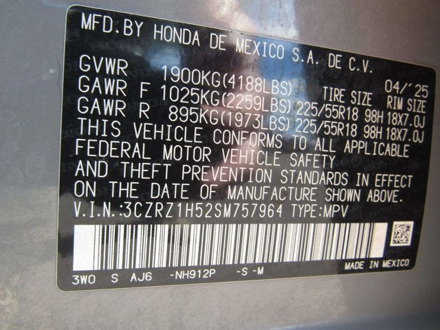 2025 Honda HR-V Sport