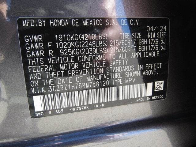 2024 Honda HR-V EX-L