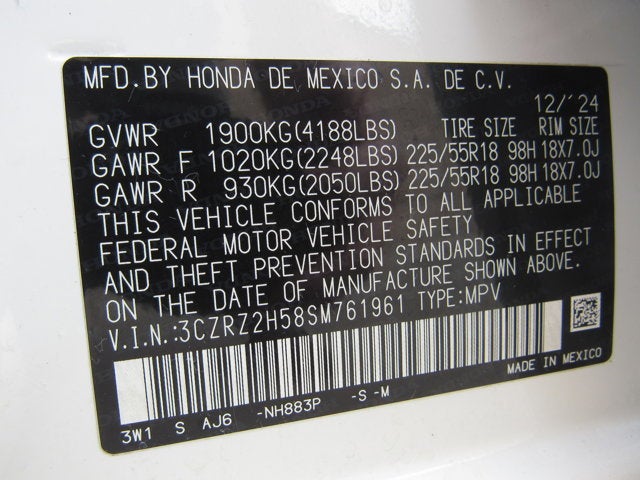 2025 Honda HR-V Sport