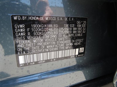 2026 Honda HR-V Sport