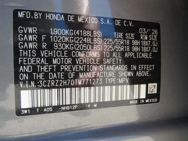 2026 Honda HR-V EX-L