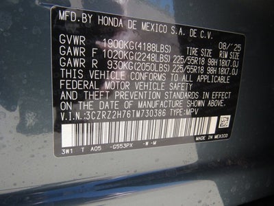 2026 Honda HR-V EX-L