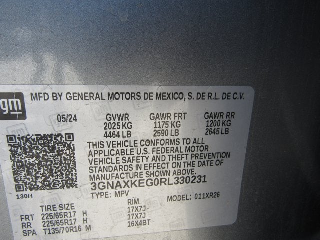 2024 Chevrolet Equinox LT