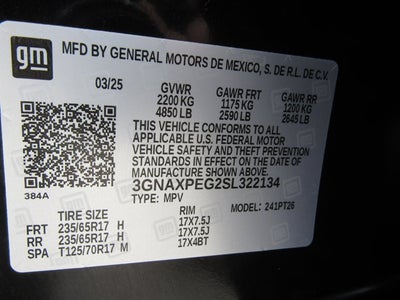 2025 Chevrolet Equinox AWD LT