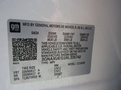 2024 Chevrolet Equinox LT