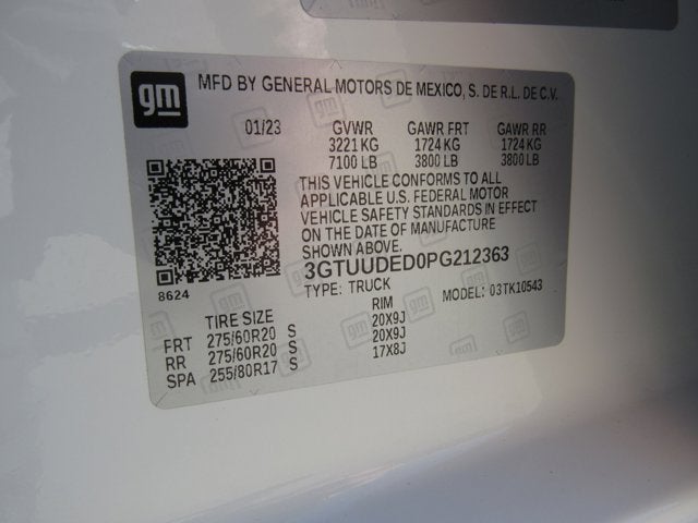 2023 GMC Sierra 1500 SLT