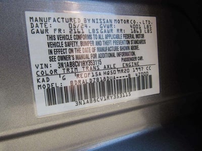 2024 Nissan Sentra SV