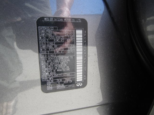 2023 INFINITI QX55 ESSENTIAL